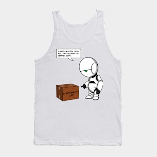 Pessimist Android Tank Top